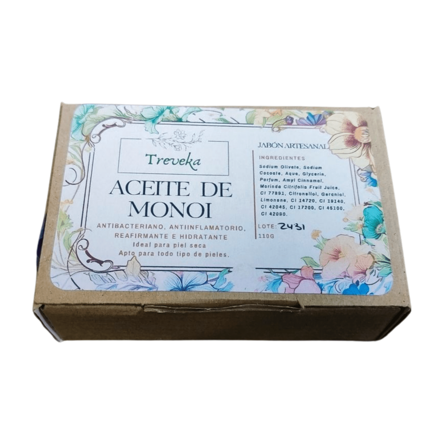 JABÓN CON ACEITE DE MONOI