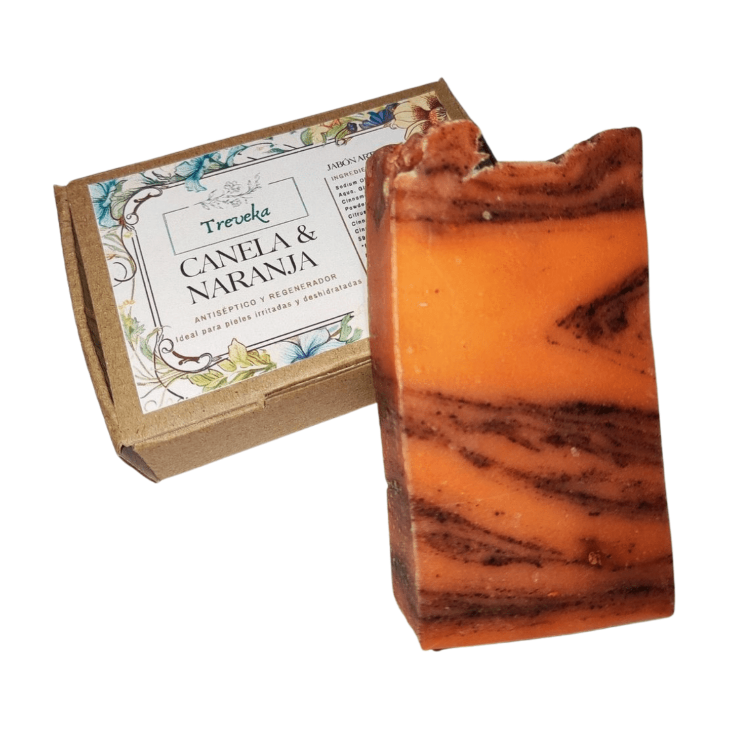 Jabón de Canela y Naranja