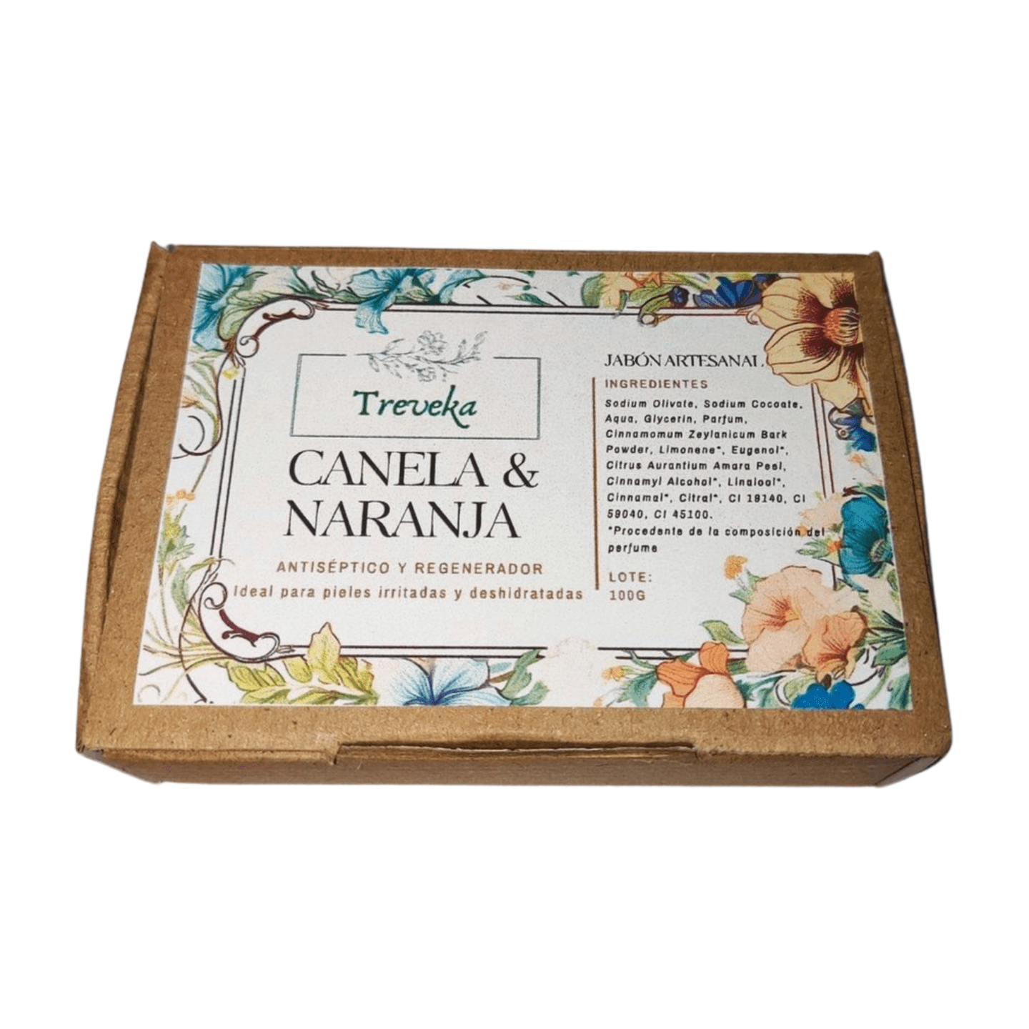 Jabón de Canela y Naranja