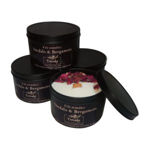 Vela aromática Sándalo & Bergamota