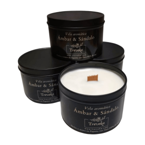 Vela aromática Ámbar & Sándalo