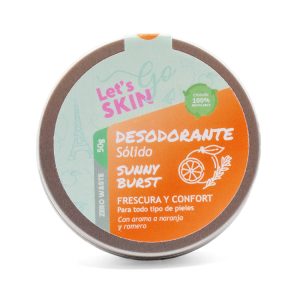 DESODORANTE LET'S GO SKIN SUNNY BURST