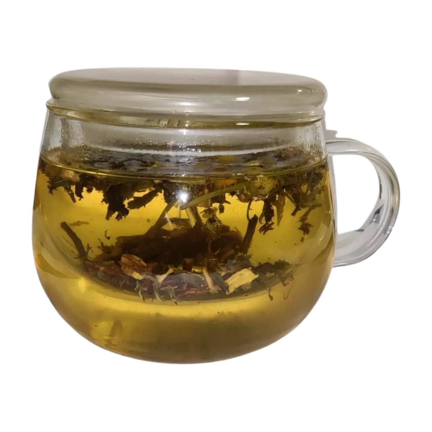 taza de vidrio