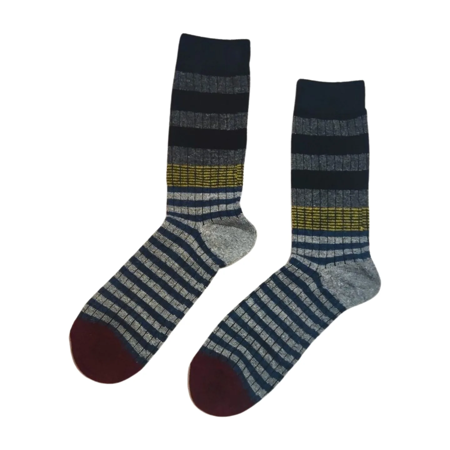 Calcetines Rayas Gris - Imagen 3