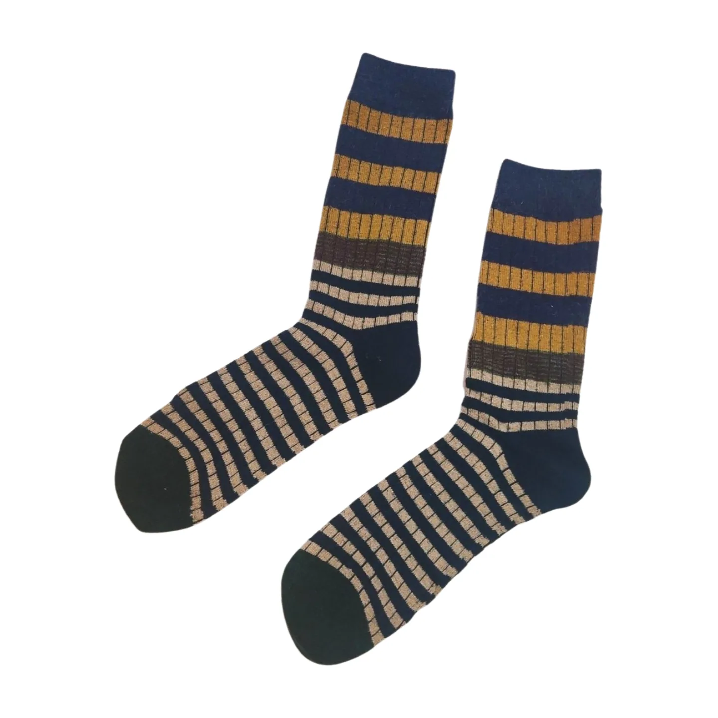 Calcetines Rayas Mostaza - Imagen 2