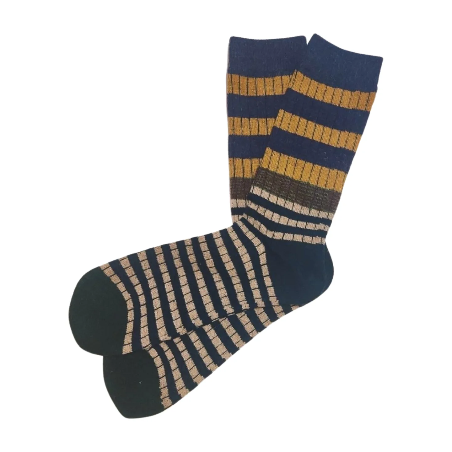Calcetines Rayas Mostaza - Imagen 3