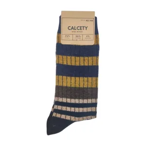 Calcetines Rayas Mostaza