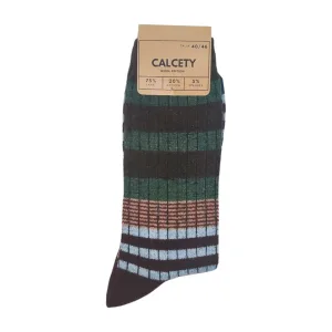 Calcetines Rayas Verde
