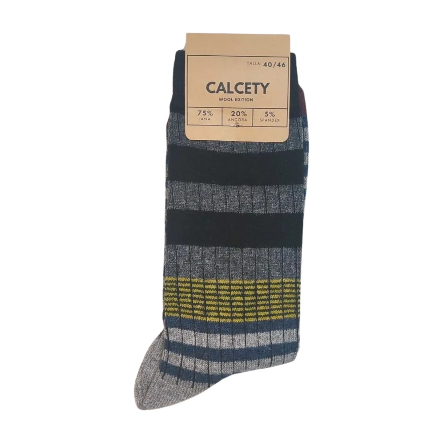 Calcetines Rayas Gris