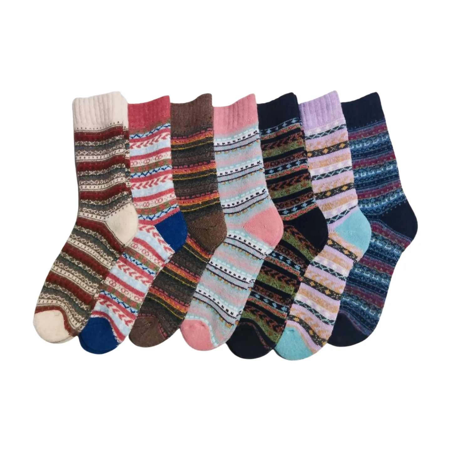 calcetines nordic fluffy