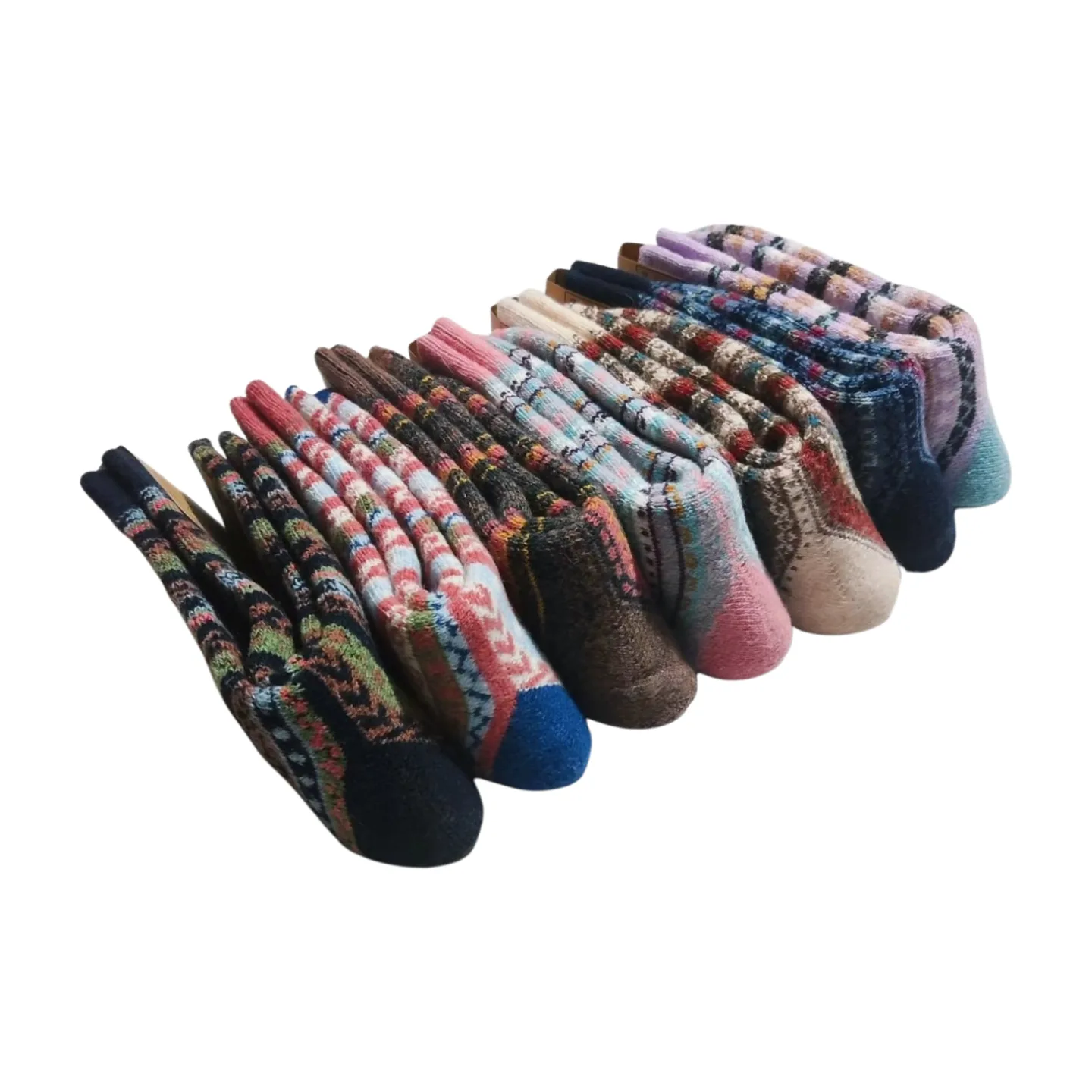 calcetines nordic fluffy