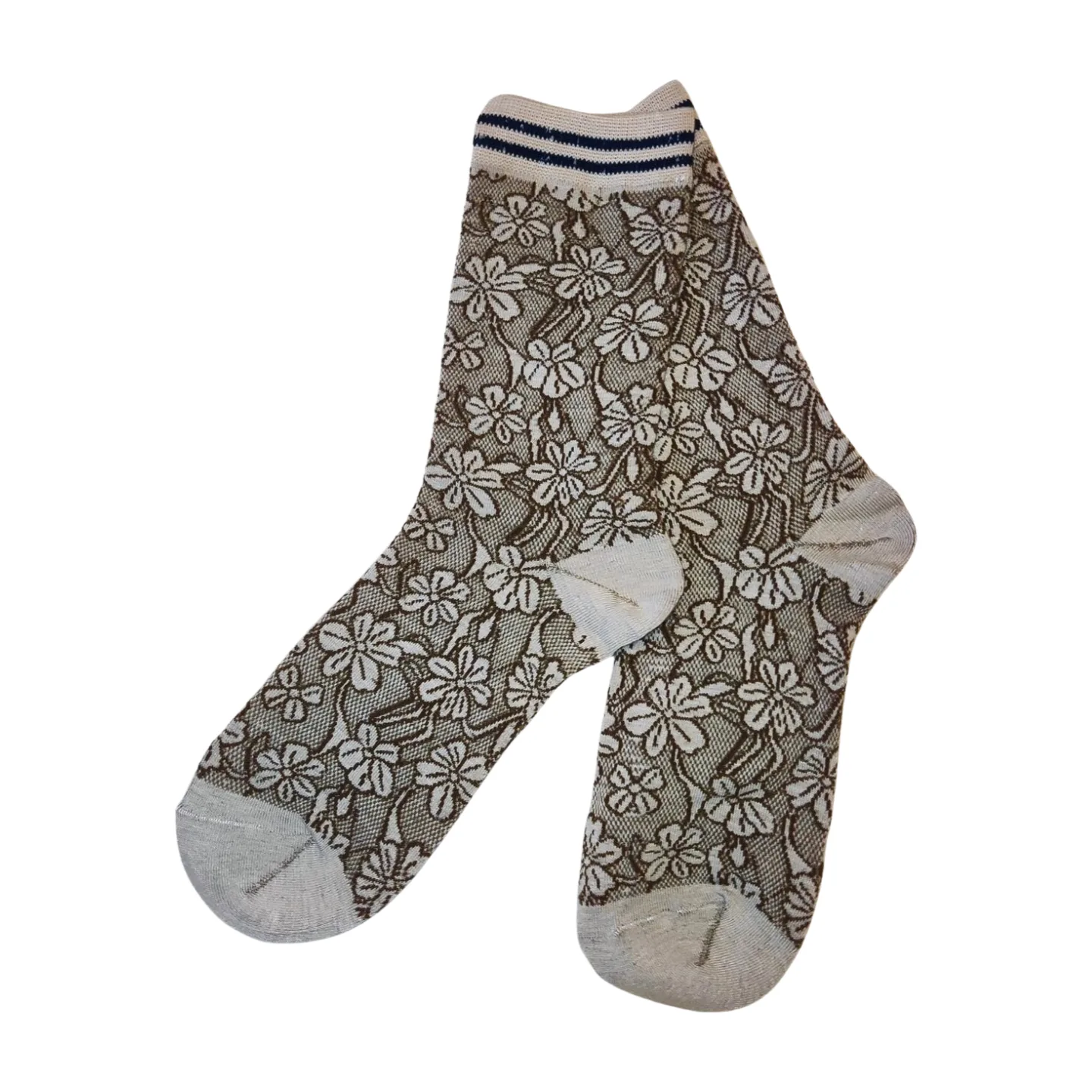 calcetines bloom beige