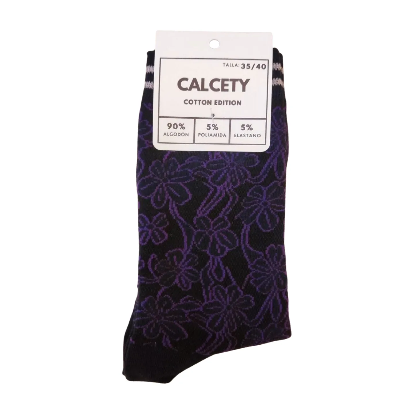 calcetines bloom morado