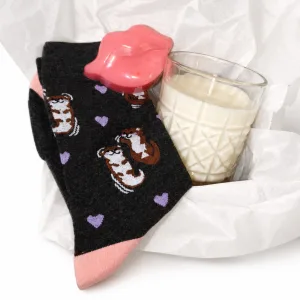 Caja Regalo Mimos con vela de soja, jabón y calcetines